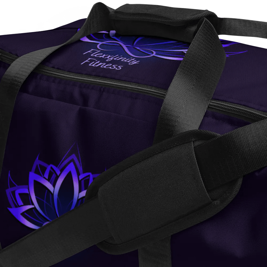 Flexxfinity Fitness Gym Bag Dark product image (6)