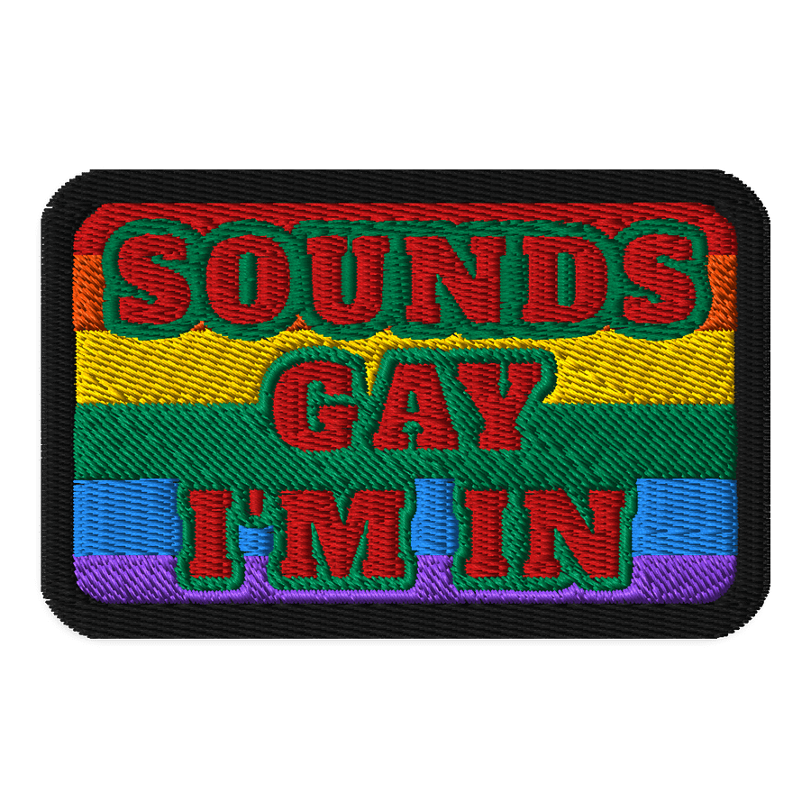 LOVA - Sounds Gay Patch product image (1)