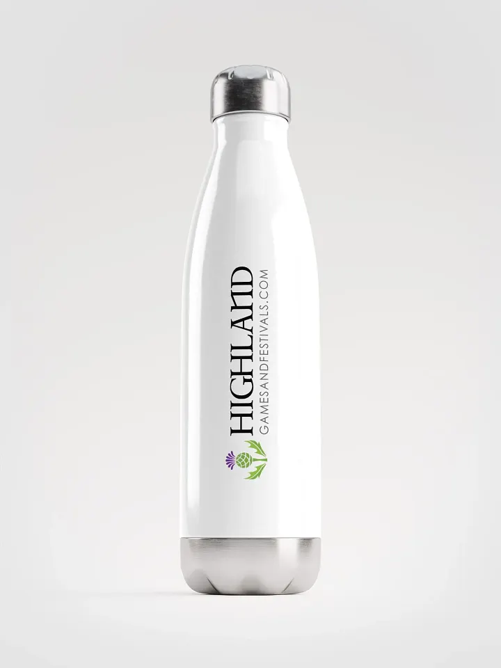 HGAF Logo Stainless Steel Water Bottle product image (1)
