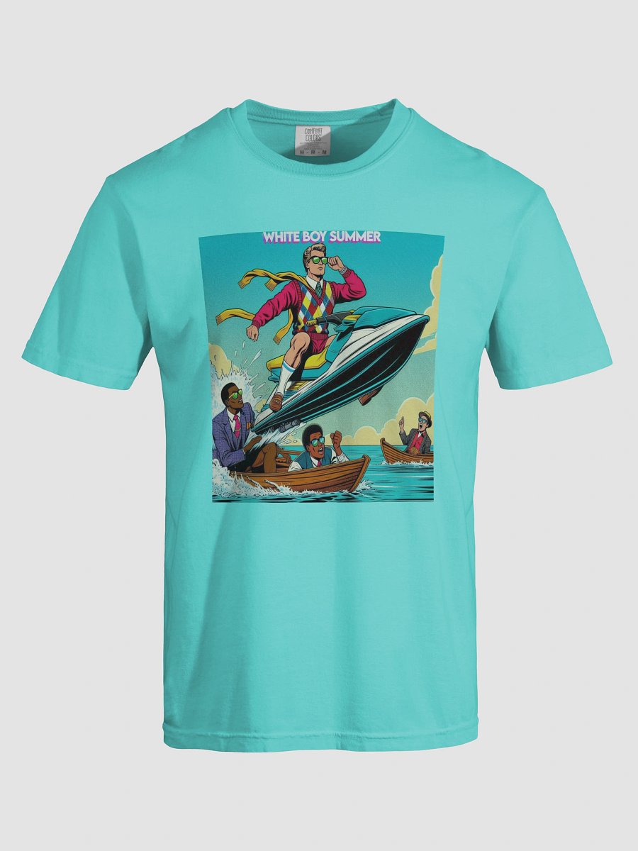 "White Boy Summer" Jetski Jump T-Shirt product image (53)