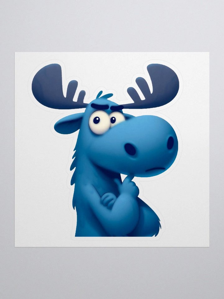 The Bloo Moose Sticker product image (1)