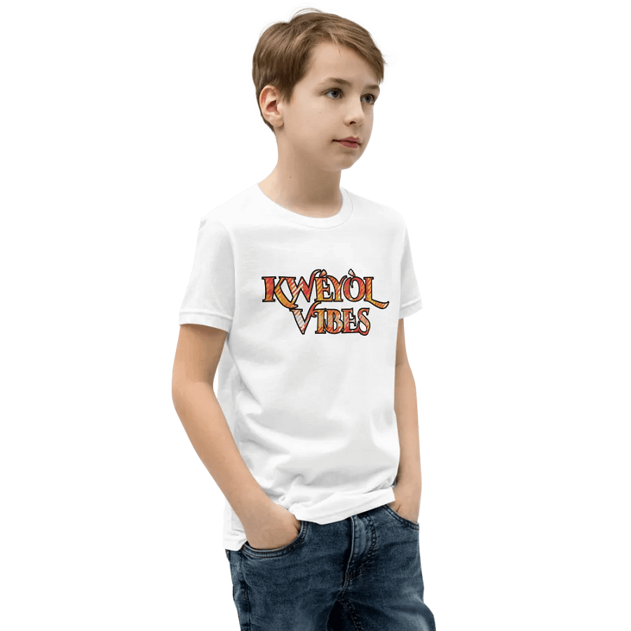 Vibrant KWÉYÒL VIBES Youth T-Shirt product image (65)