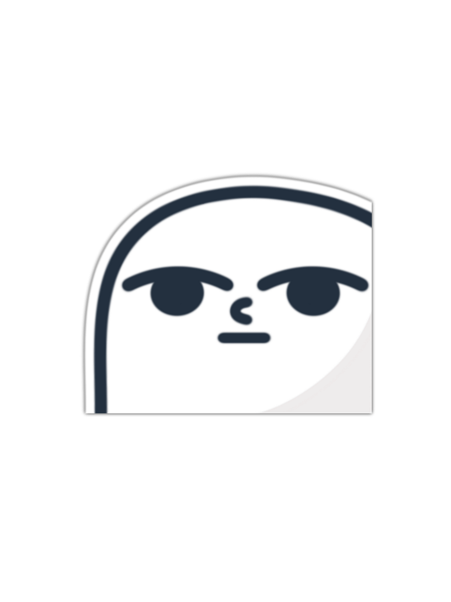 Disapproving Car Sticker product image (1)