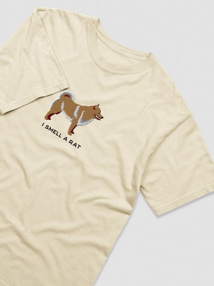 I Smell a Rat T-Shirt(Embroidered) of a Schipperke(Tan) product image (35)