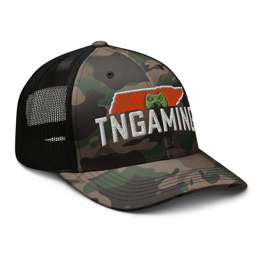 Tennessee Gaming Camo Trucker Hat product image (6)