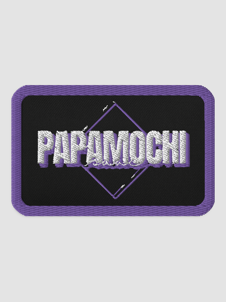 [PapaMochi_Isaac] Embroidered Patches - Rectangle 3.5″×2.25″ product image (1)