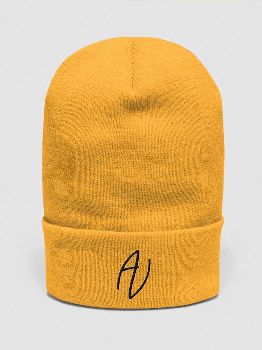 OG Arctic Vette Beanie ft Black AV product image (1)
