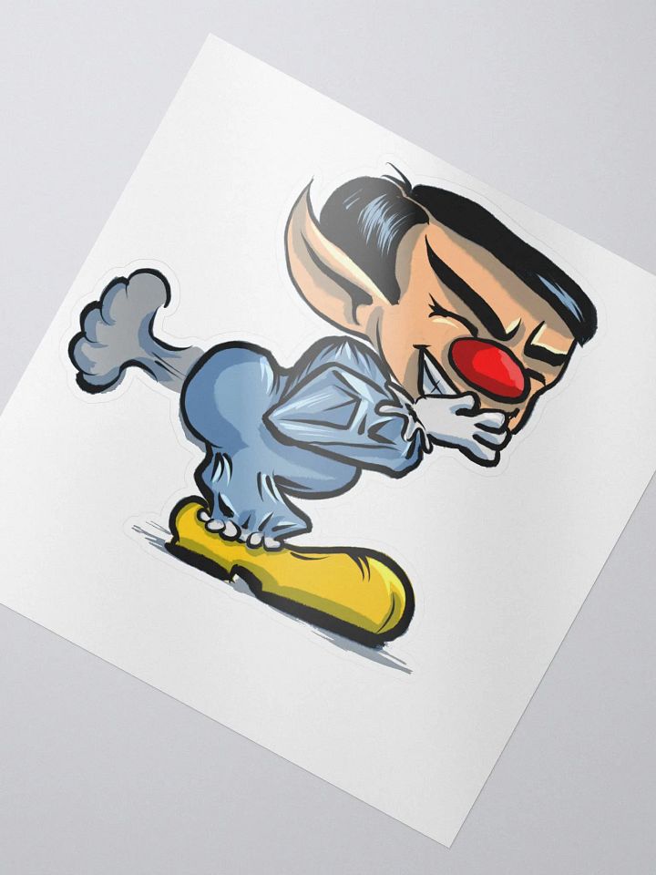 Clown Fart Sticker product image (2)