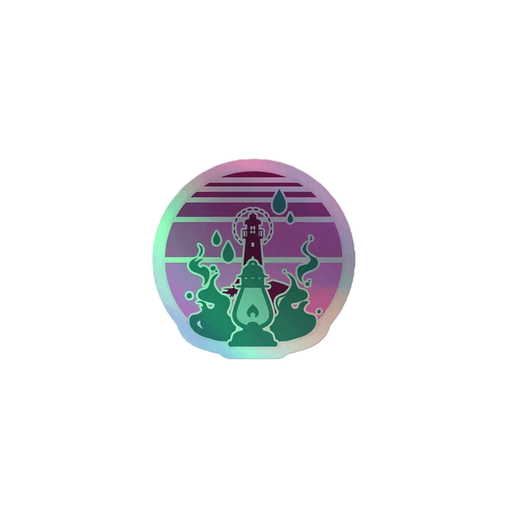 Safety in the Lighthouse | Kiss-Cut Holo Sticker product image (1)