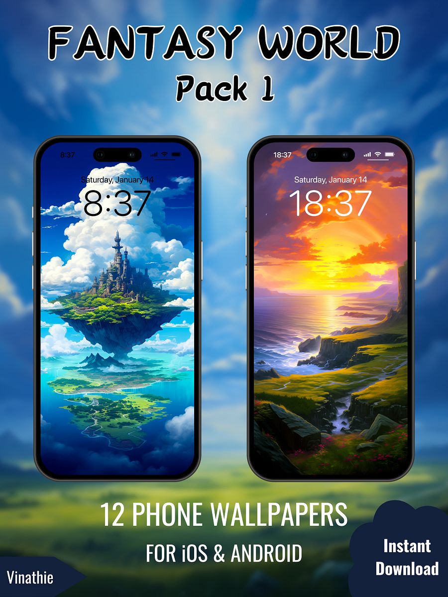 Fantasy World | Pack 1 | Phone Wallpaper product image (6)