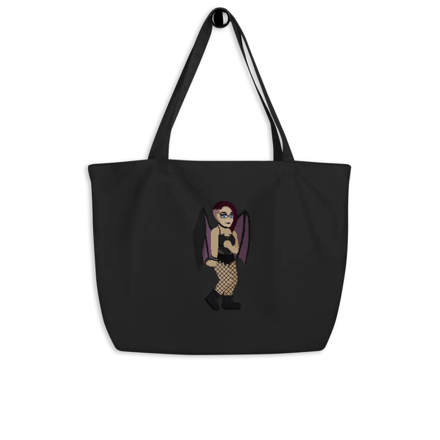 Harbingerofbeth Avatar Large Tote designed by Cassafrassarole product image (4)