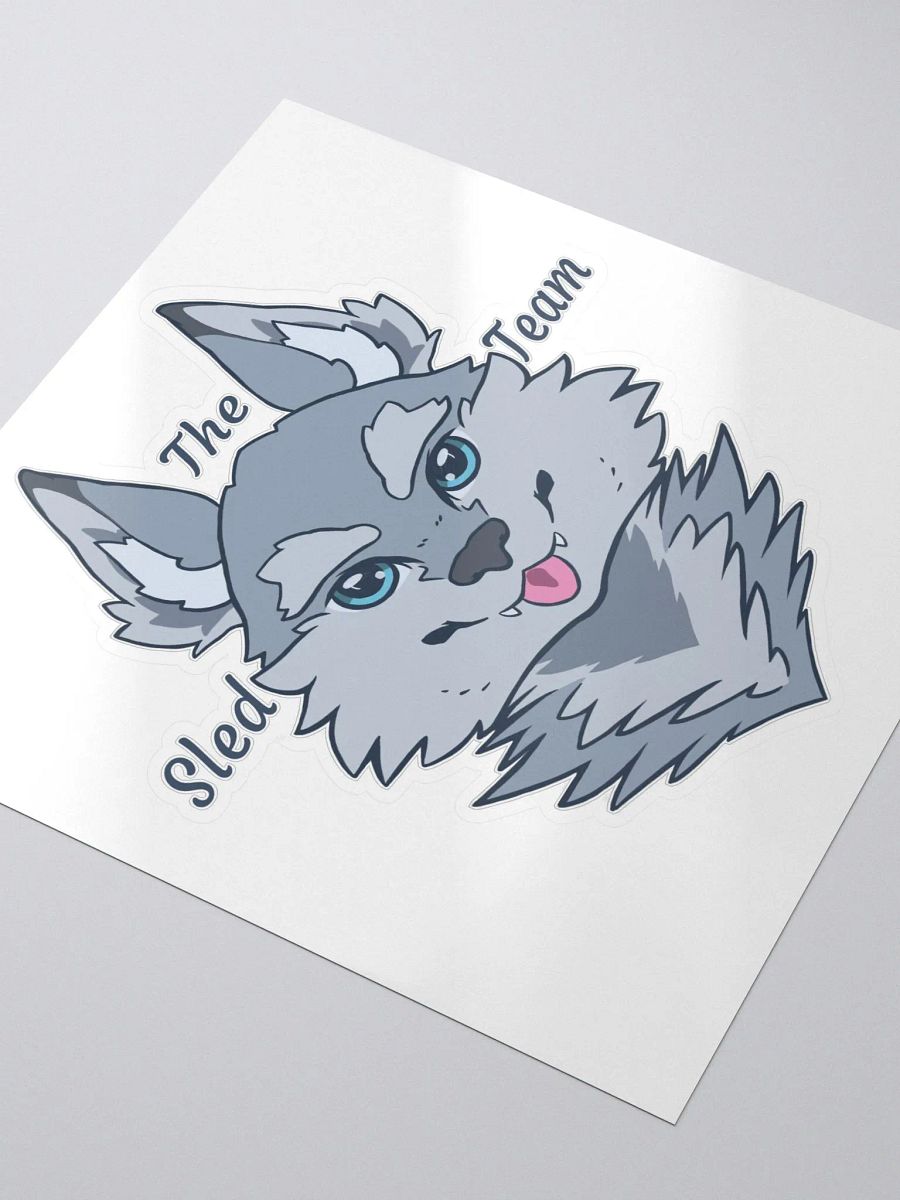 The Sled Team Sticker product image (3)