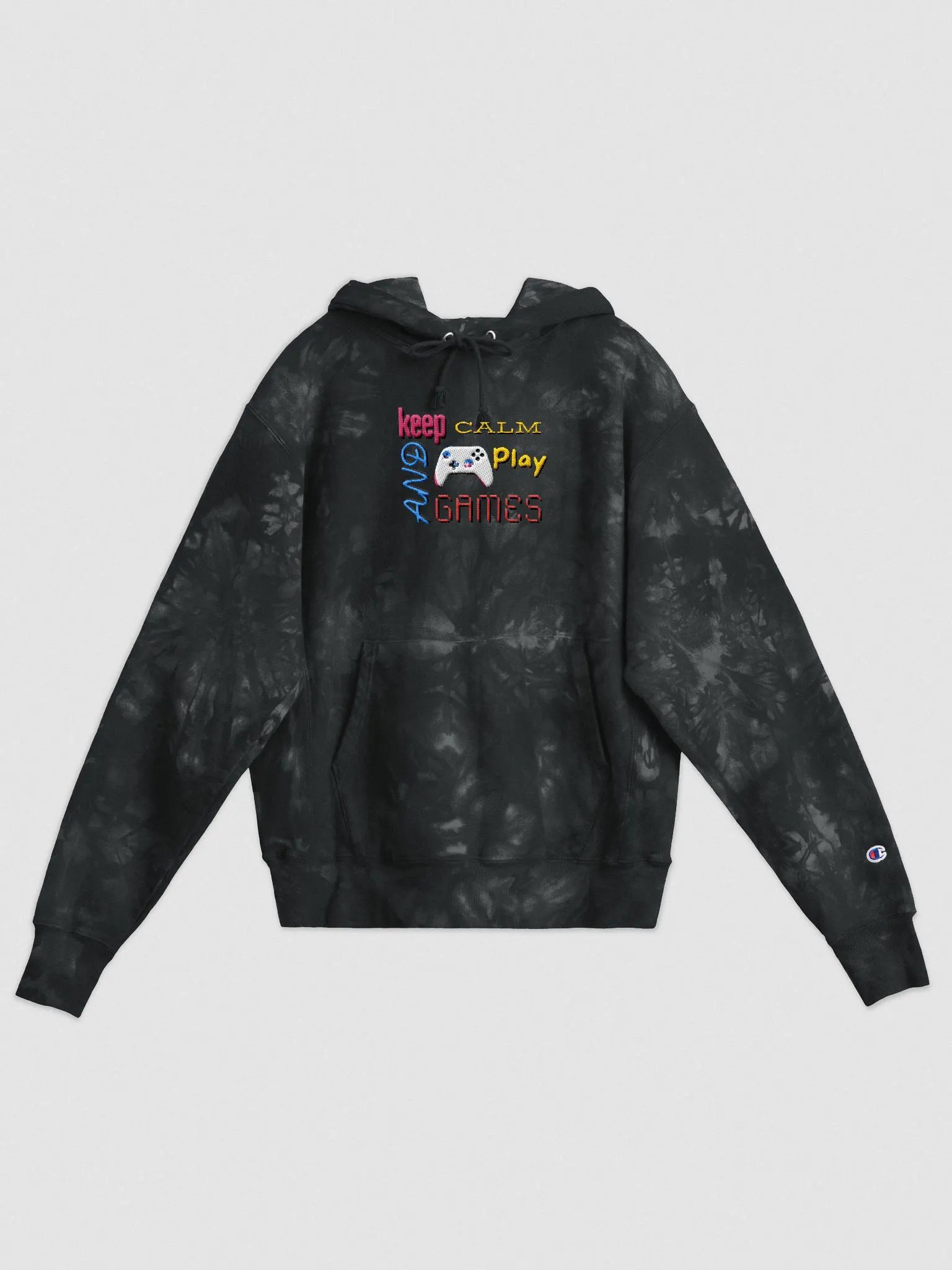 Keep Calm And Play Games Rainbow Gaming Vibes Hoodie product image (1)