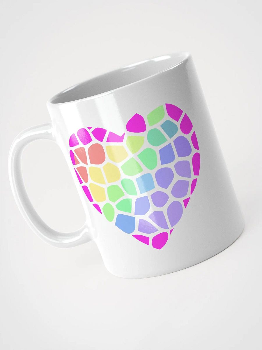Double Down Heart Mug - White product image (5)