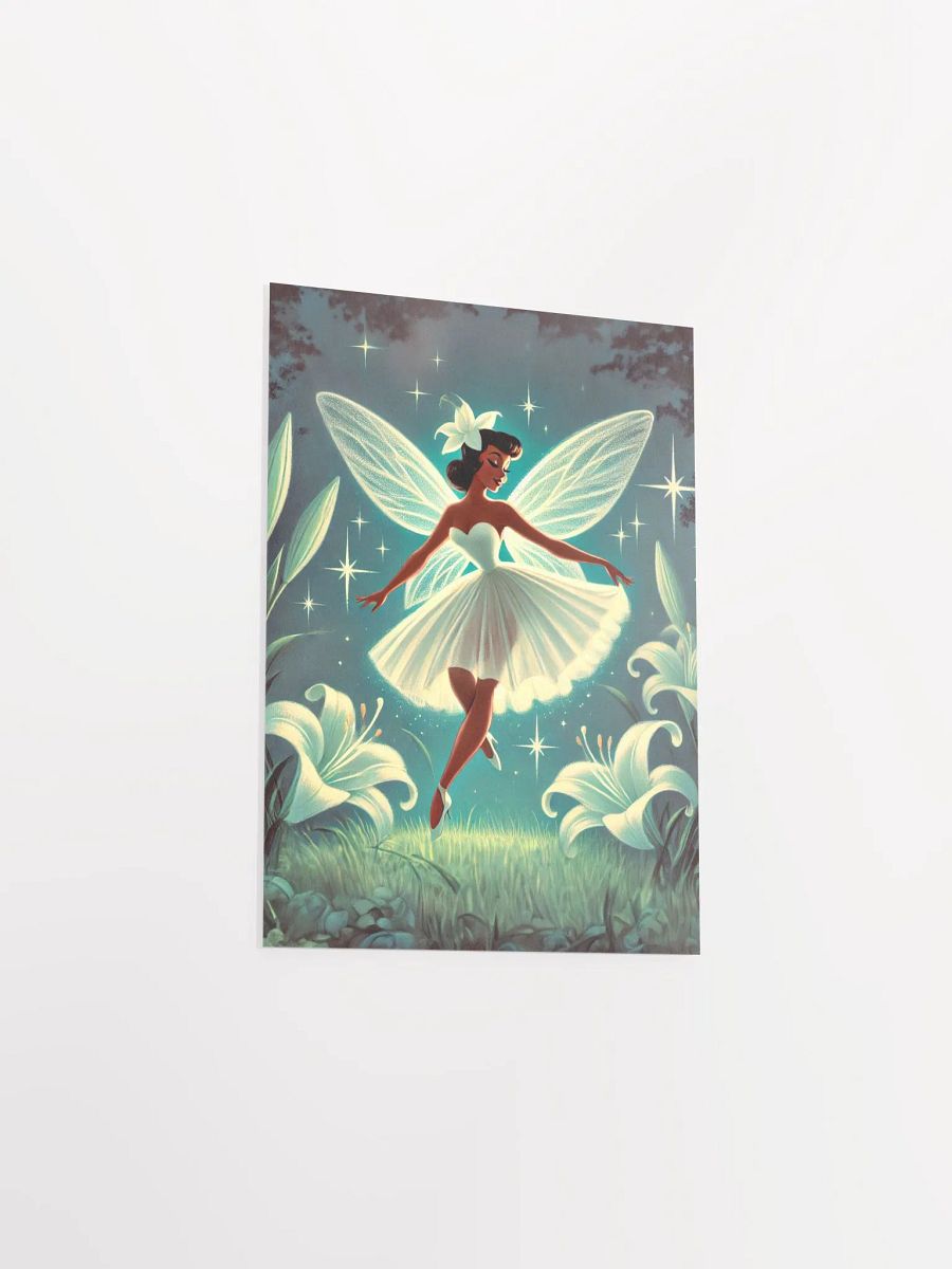 Enchanted Lily Fairy Dance Premium Matte Poster product image (16)