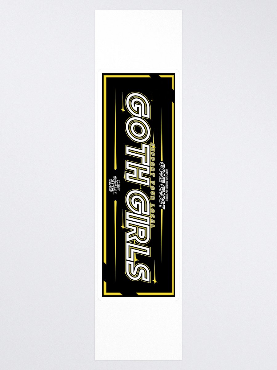 GoneGhost Goth Girls Sticker product image (4)