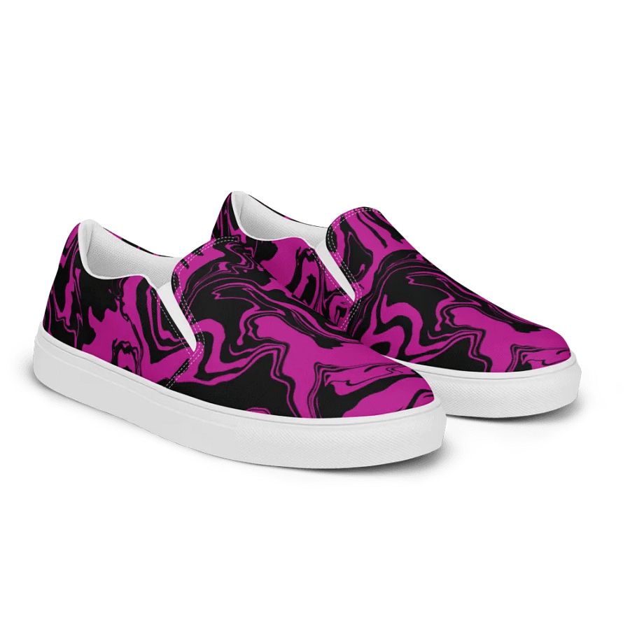 Magenta Swirl Slip-Ons product image (3)