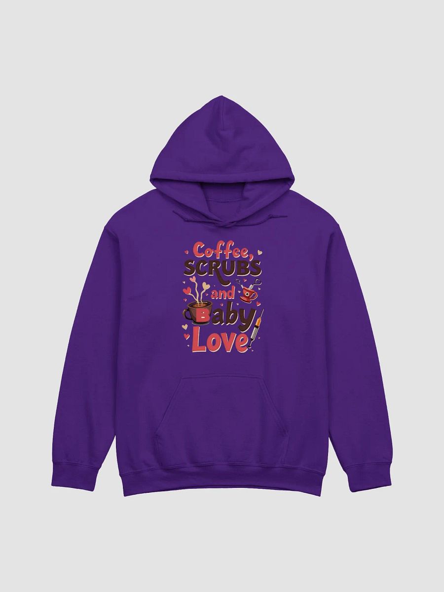 medic and parenting, Coffee, Scrubs and Baby Love Hoodie product image (4)