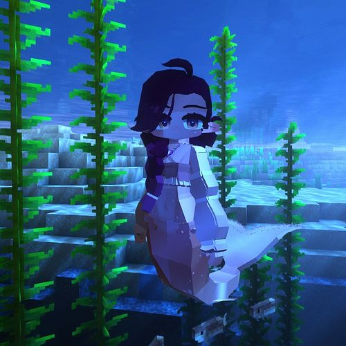 Another cute mermaid model - with both a mermaid and human version~ 

Check out the model here: https://minou-shop.fourthwall...