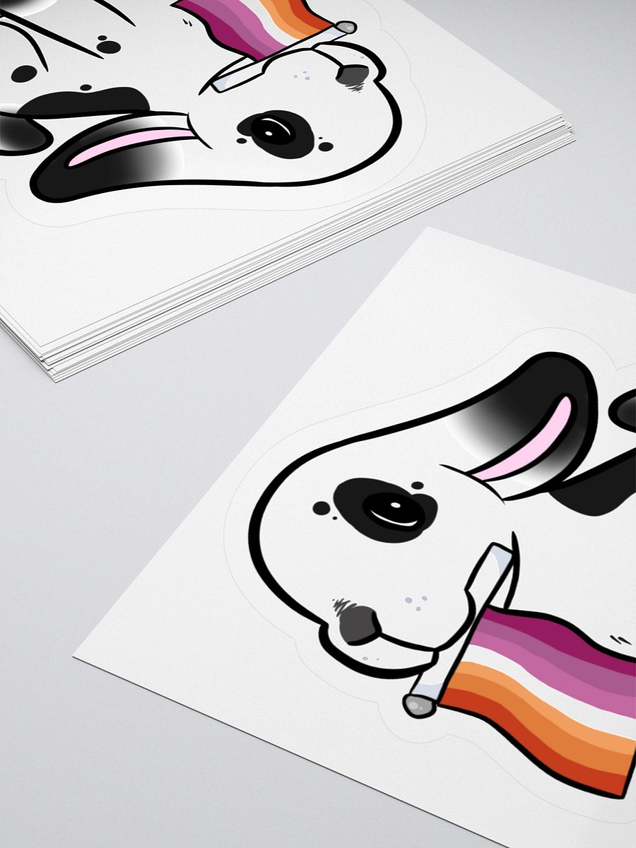 Lesbian Bunny Sticker product image (14)