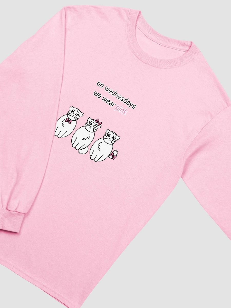 Pink Wednesdays Manul - Gildan Unisex Long Sleeve Tee product image (41)