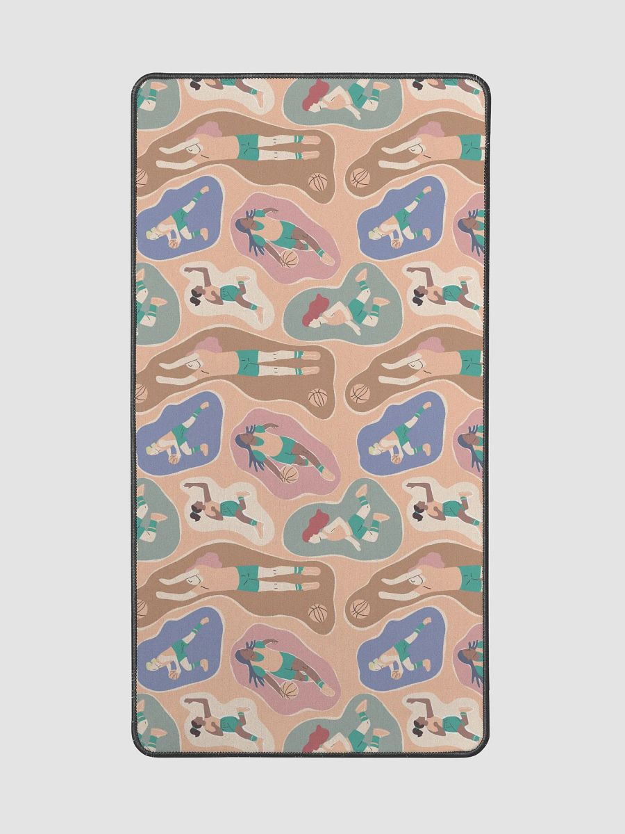 Empowered Play: Women's Basketball Elegance in Pantone Peach Fuzz product image (3)