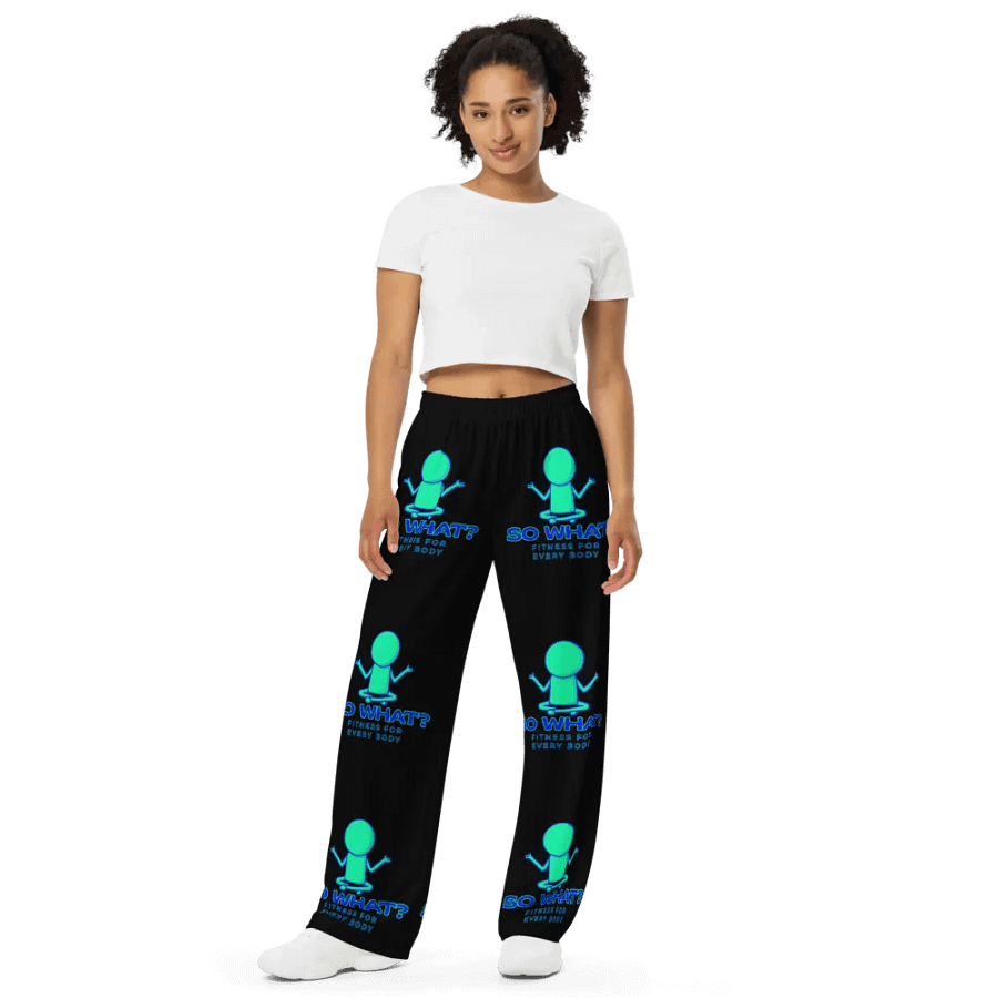 So What? Fitness Roundhouse Kick to the Face Pants (large logo) product image (9)