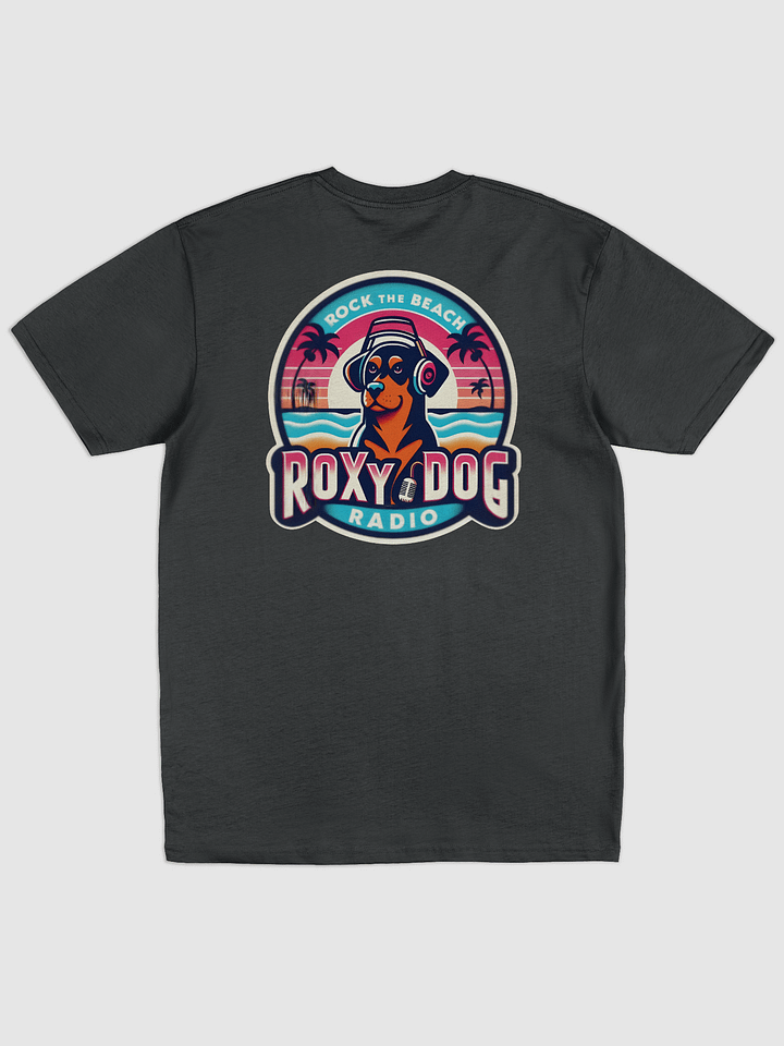 Roxy Dog Radio Rock The Beach Custom T-Shirt product image (2)
