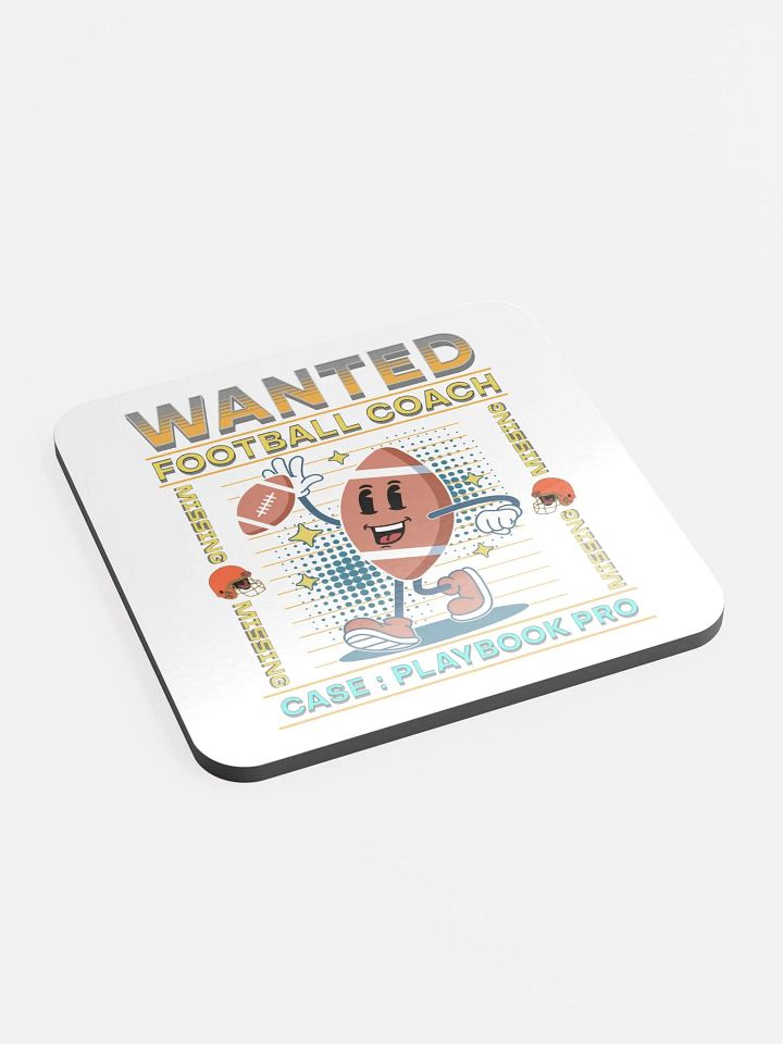 Wanted Coach Football Coaster product image (2)
