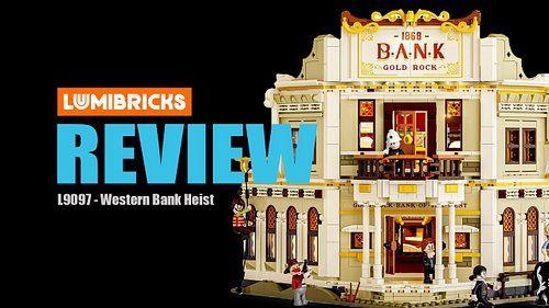 Me Latest Review - Almost Perfect
Lumibricks L9097 Western Bank Heist
https://youtu.be/C9PMQlPftf0