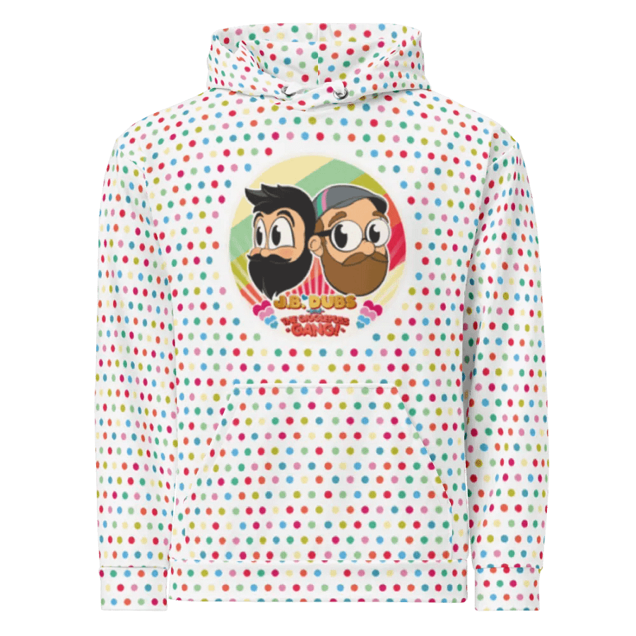 J + T Rainbow Polka Dot - Hoodie product image (1)