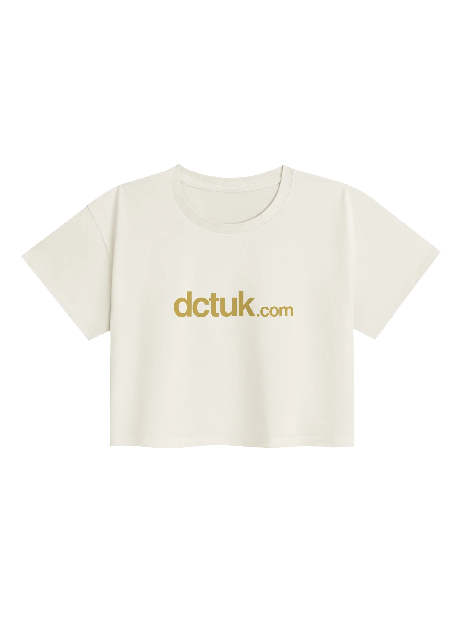 Women's DCTUK Crop Top Gold Logo product image (3)