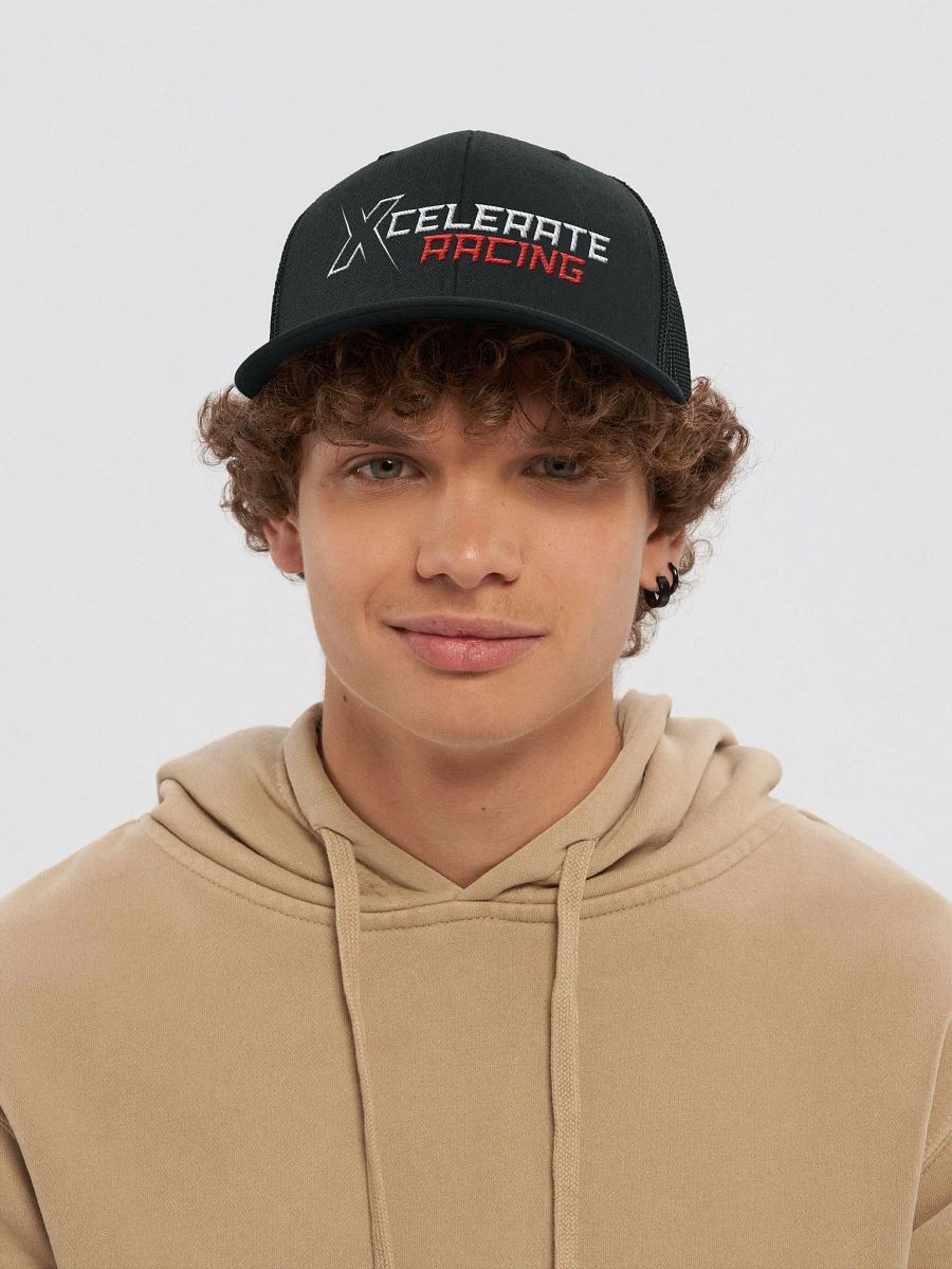 Xcelerate Racing Solo Logo Trucker Hat product image (23)