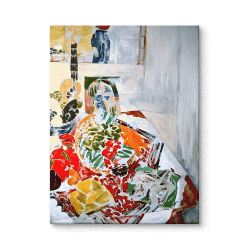 Still Life with Fish #1 (1985) on canvas (30" x 40") product image (2)