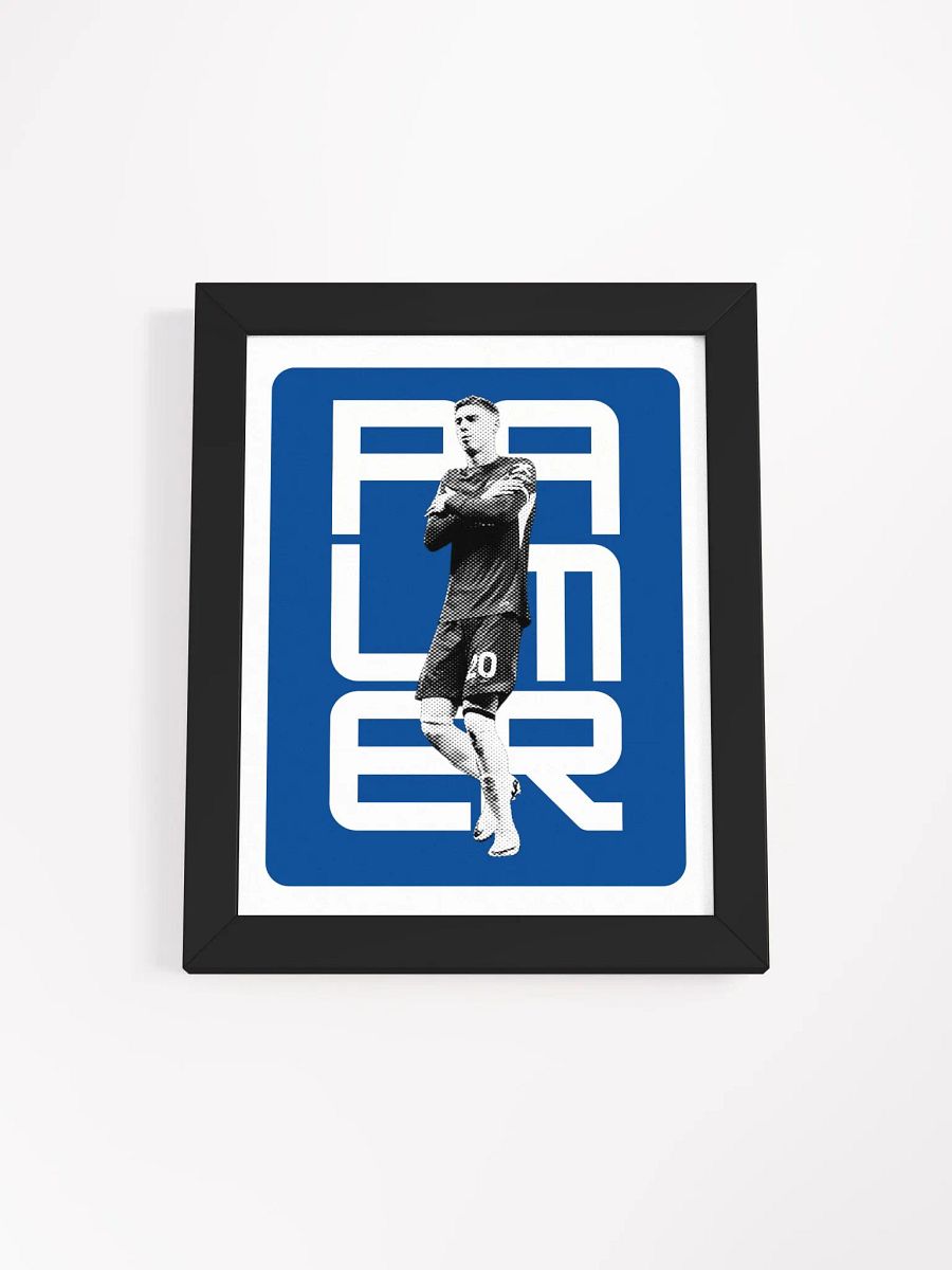 Cole Palmer BW Chelsea Name Art Framed Print product image (4)