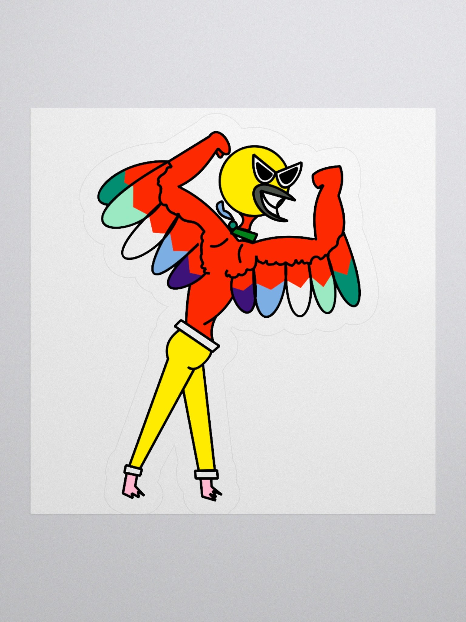 Superhomo! Eudo MLM Yellow Variant Sticker! product image (3)