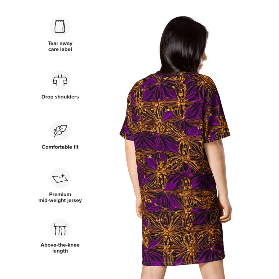 Swirl Enigma T Shirt Dress product image (11)