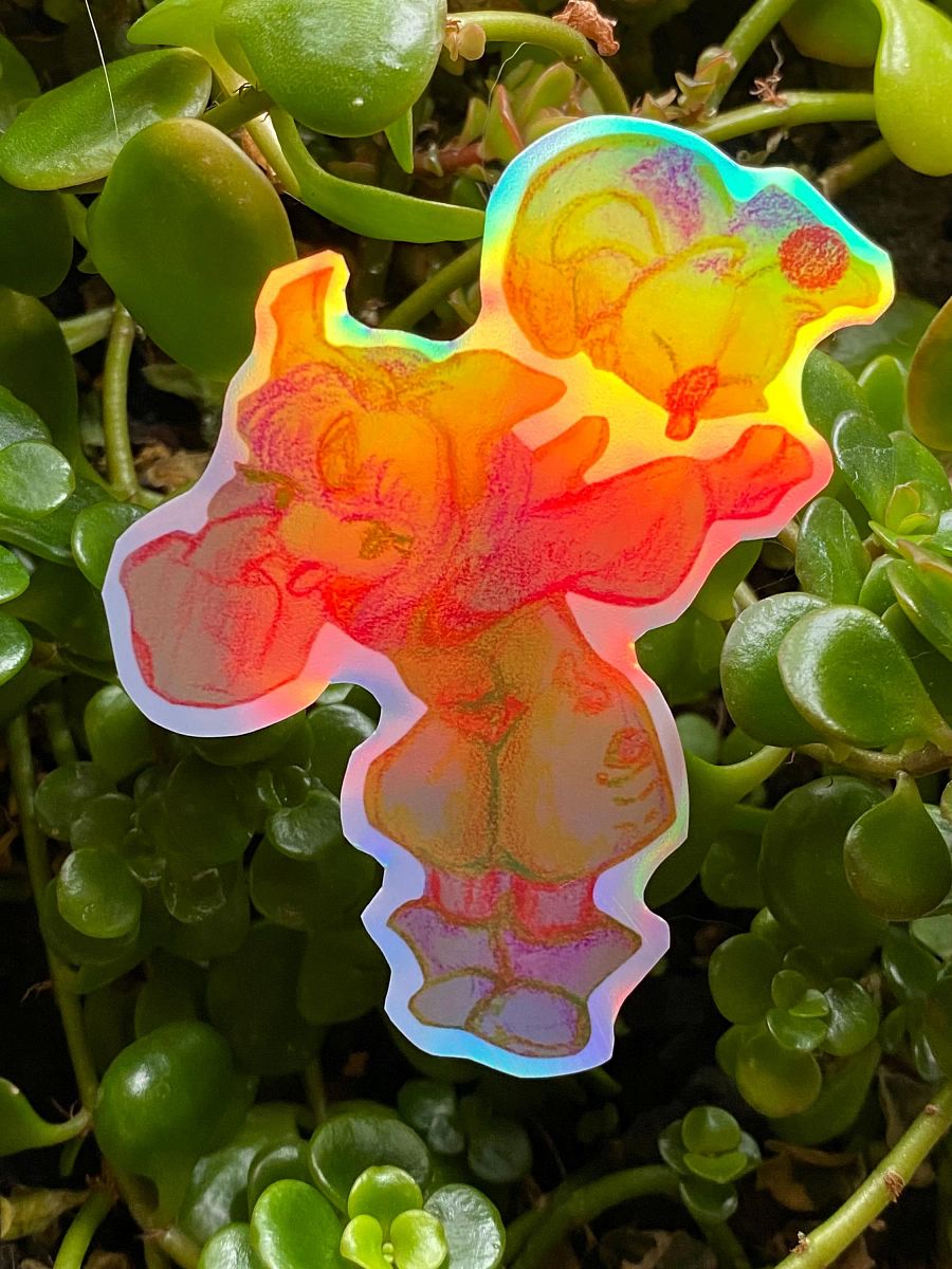 FFIX holographic stickers~!! Mog/Eiko, Black Mage Village product image (4)