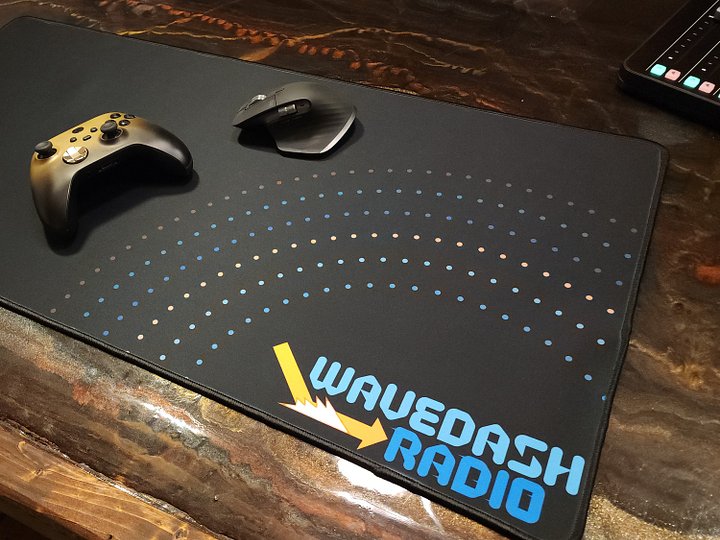 Radiant Waves Desk Mat product image (1)