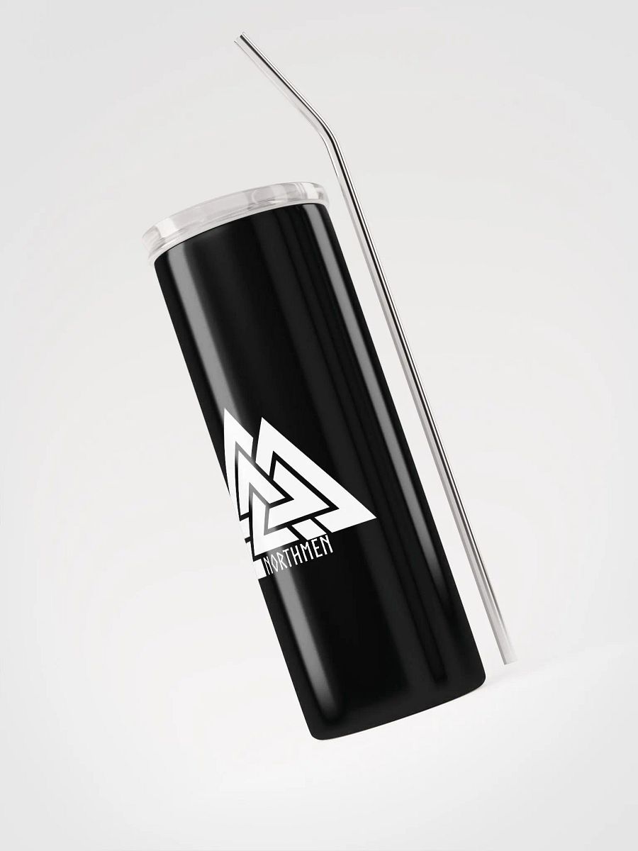 The Northmen - White Stylish - Steel Tumbler product image (3)