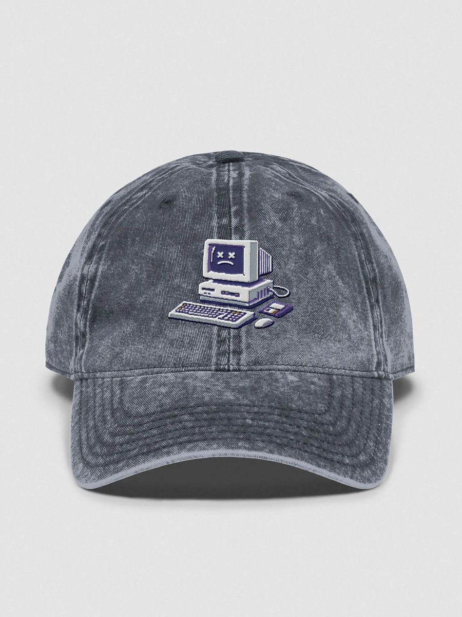 Sad Computer Embroidered Dad Hat product image (1)