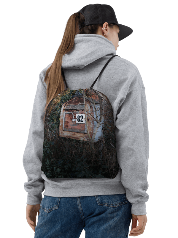 Rucksackbeutel mit Kordelzug - Rostiger Briefkasten product image (2)