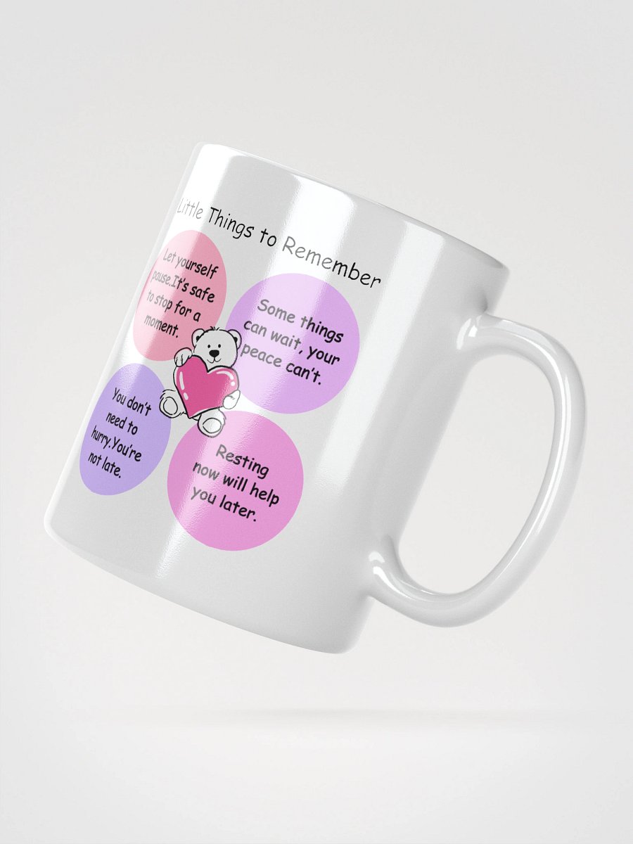 Mental Health & Self Care Gift, Inspirational Mug for Stress Relief product image (7)