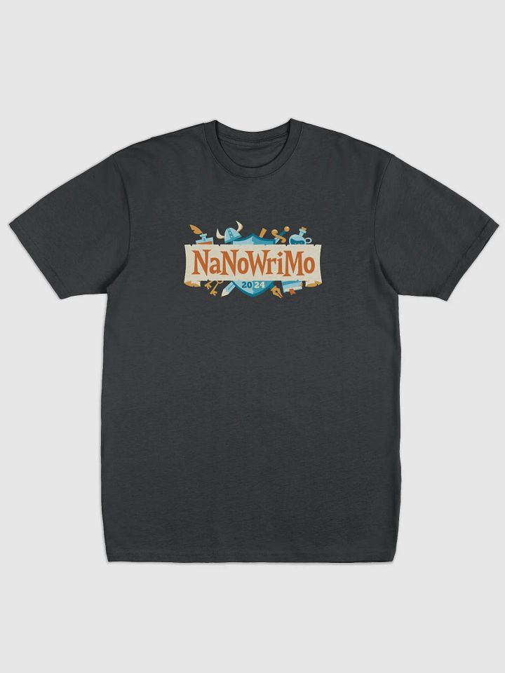 NaNoWriMo 2024 Official T-Shirt - Go Big Heavyweight Crew Neck product image (2)