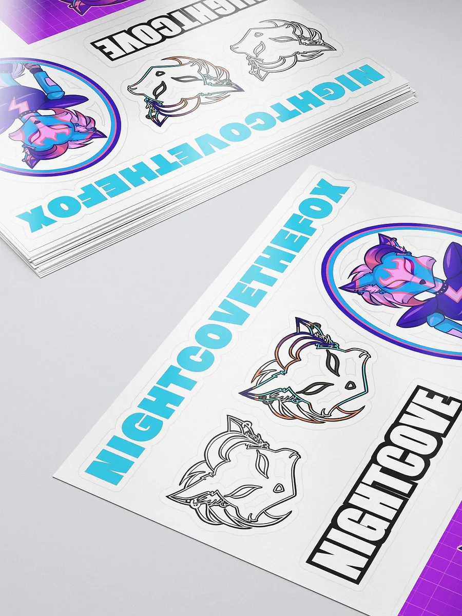 NightCove Icon Sticker Sheet product image (5)