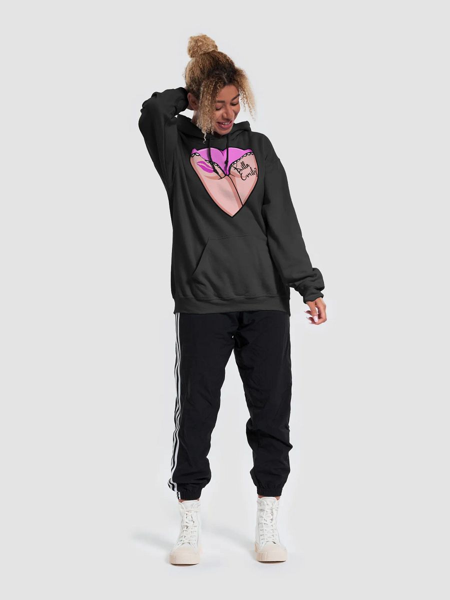 UNISEX KILLA EMILY PINK HEART BUTT LOGO HOODIE product image (5)