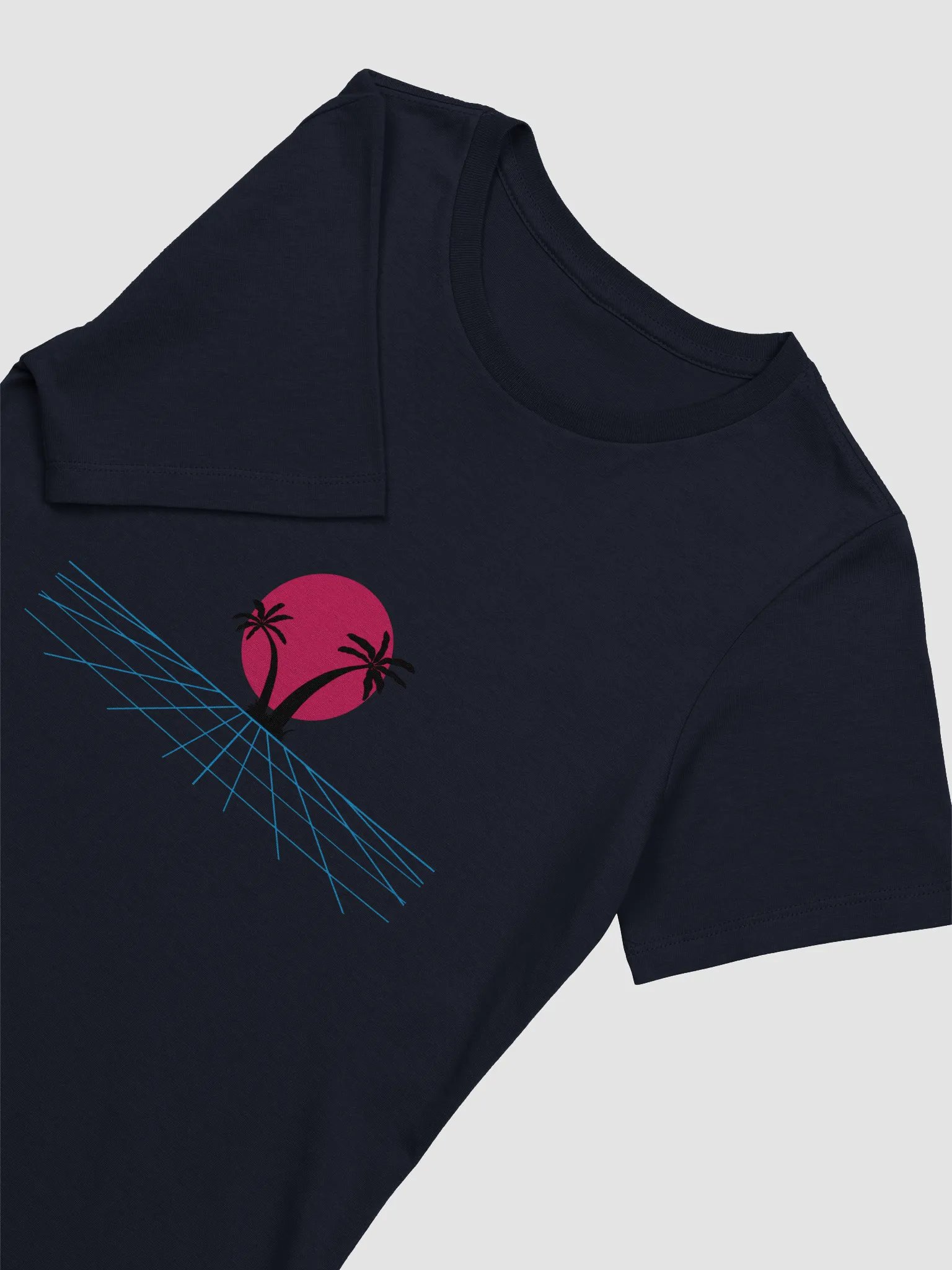 Vaporwave Sunset Relaxed-fit Tee product image (3)