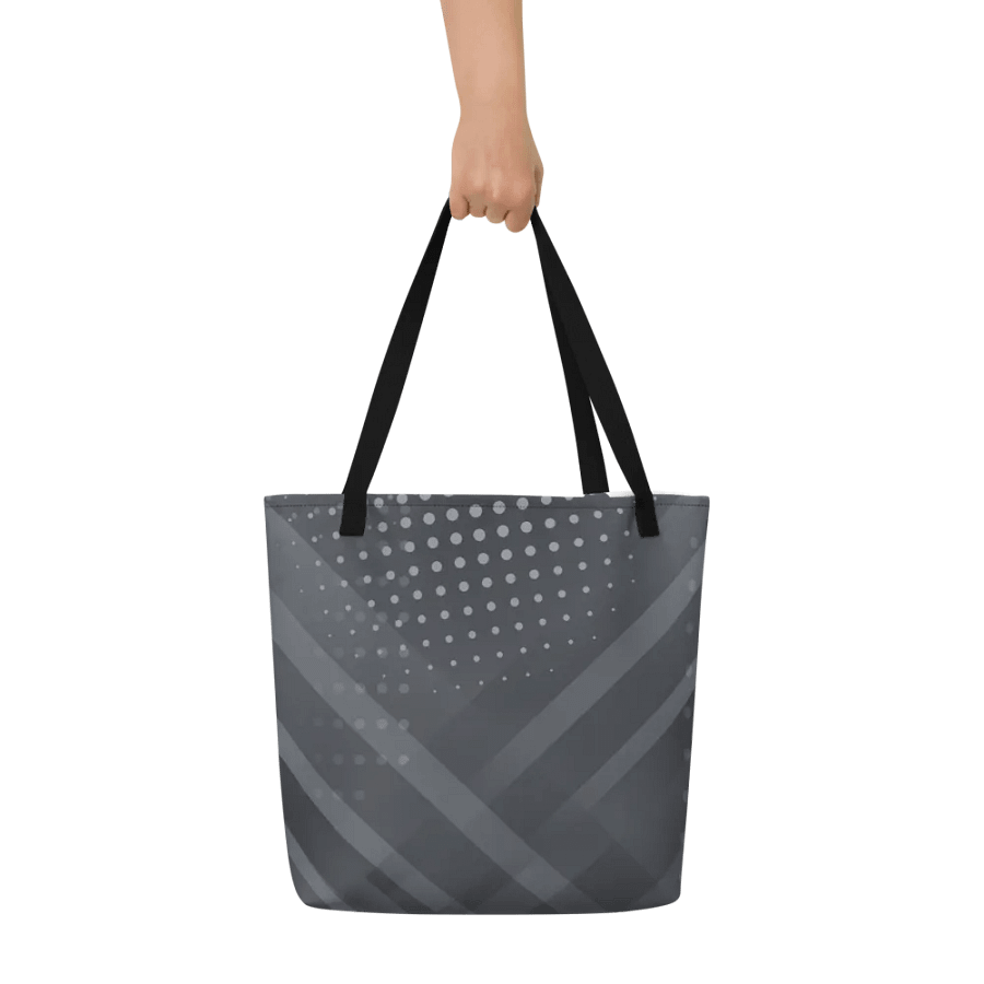 Geometric Fusion All-Over Tote Bag for men ladies product image (6)