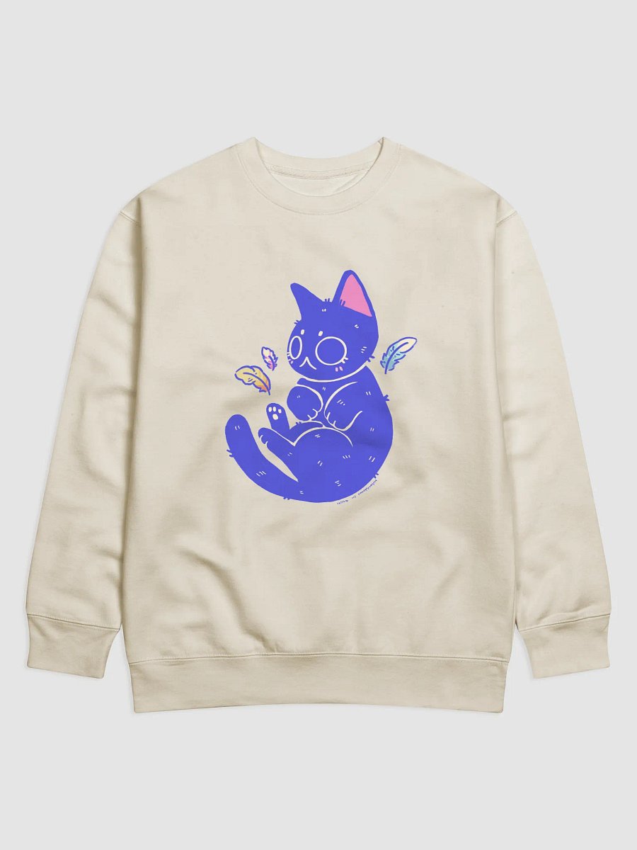 Ash the Midnight Cat Sweatshirt – Kit’s Cats x Smudge Pudge product image (1)