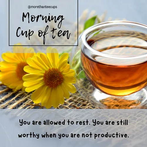 In a world that glorifies being busy, remember: Your worth is not tied to how much you accomplish. You are enough even when y...